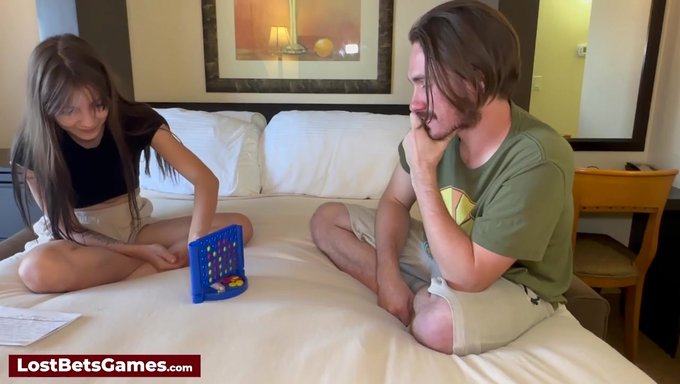 Young Couple Turns Board Game Into Steamy Sex Session