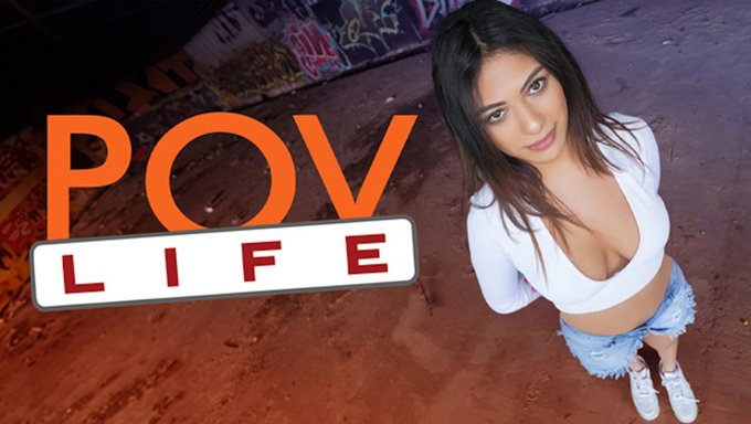 Reyna And Ike'S Intense Pov Session With Closeup Shots And Gagging