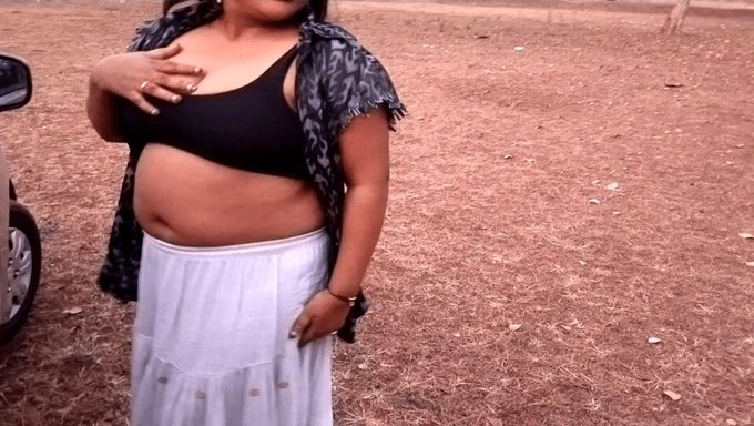 Desi Couple'S Steamy Outdoor Romance With Boobs And Nipples