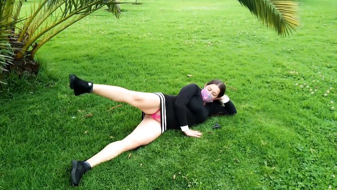 Colombian Milf With Small Tits Gets Naughty In The Park