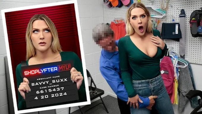 Shoplifting Milf Stripped And Penetrated In The Store'S Backroom