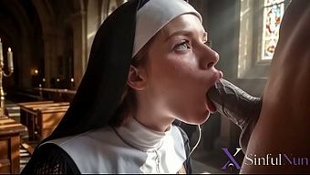 Busty 3d Redheaded Nun Breaks Her Vows To Try Cock Right In The Church